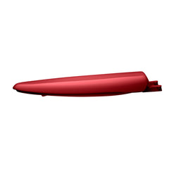 BEMIS Bemis 1200SLOWT 153 Whisper-Close Elongated Closed Front Toilet Seat in Red