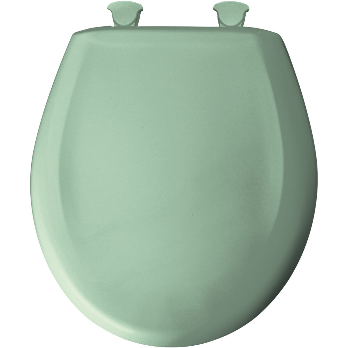BEMIS Bemis 200SLOWT 035 Round Plastic Toilet Seat in Sea Green