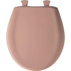BEMIS Bemis 200SLOWT 243 Round Plastic Toilet Seat in Wild Rose