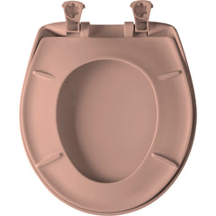 BEMIS Bemis 200SLOWT 243 Round Plastic Toilet Seat in Wild Rose