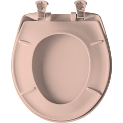 BEMIS Bemis 200SLOWT 063 Round Plastic Toilet Seat in Venetian Pink