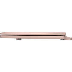 Bemis 500EC 063 Round Enameled Wood Toilet Seat in Venetian Pink