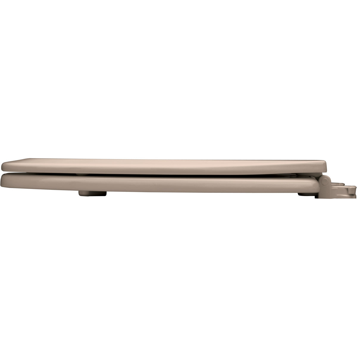 BEMIS Bemis 500EC 068 Round Closed Front Toilet Seat with Cover in Fawn Beige