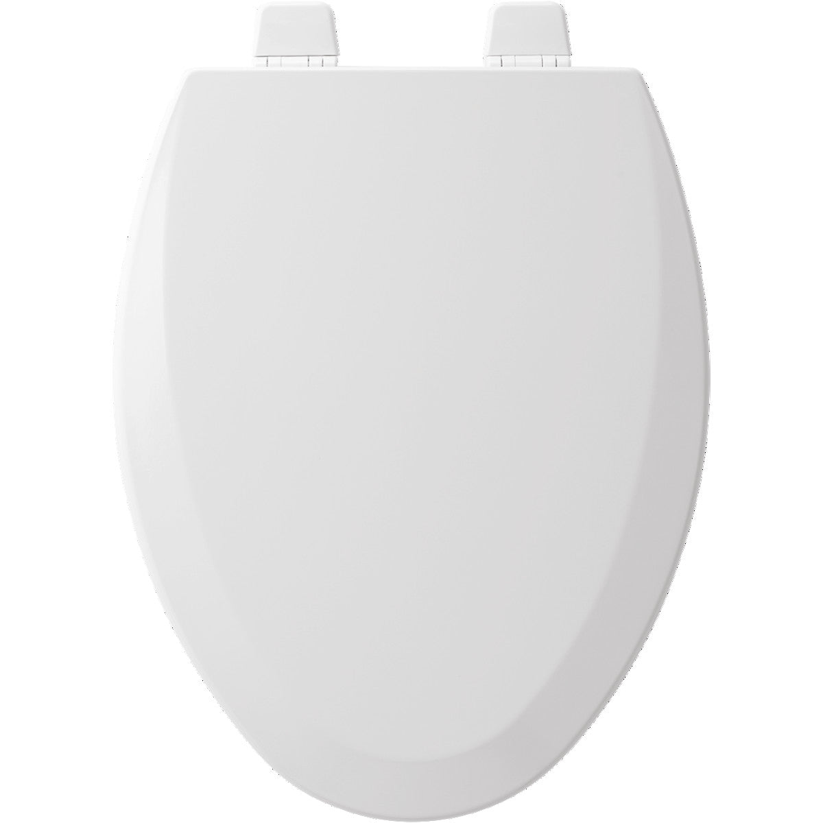 BEMIS Bemis 1500TTT 000 Top-Tite Elongated Closed Front Toilet Seat with Cover in White