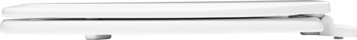 BEMIS Bemis 1500TTT 000 Top-Tite Elongated Closed Front Toilet Seat with Cover in White