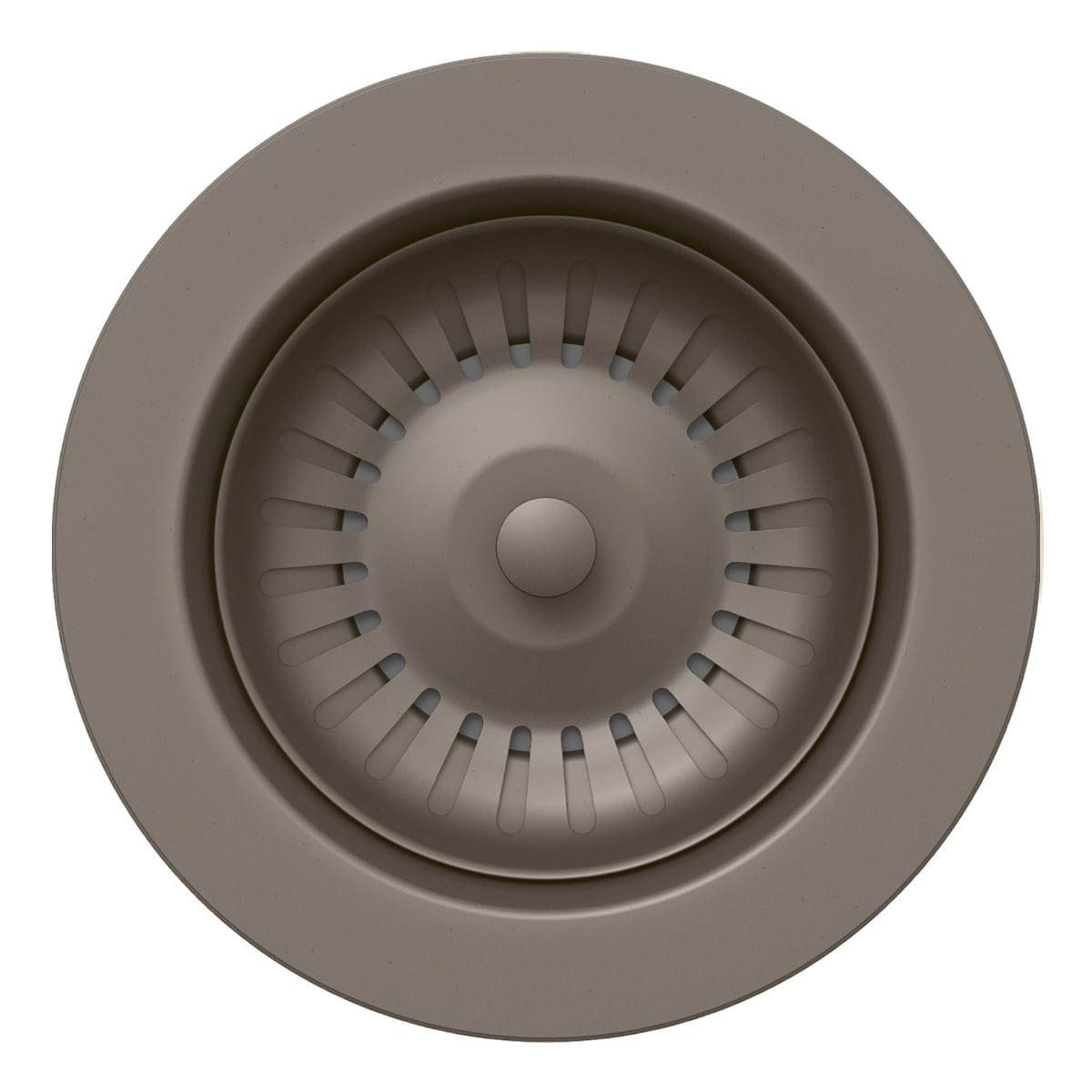 BLANCO Blanco 203451 Color-Coordinated Metal Waste Flange - Volcano Gray