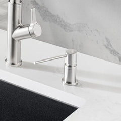 BLANCO BLANCO 402299 Lato Deck Mount Soap Dispenser in Stainless Steel