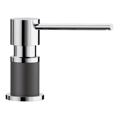 BLANCO Blanco 402300 Lato Soap Dispenser - Chrome/Anthracite