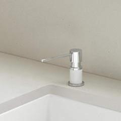 BLANCO Blanco 402307 Lato Soap Dispenser - Chrome/White