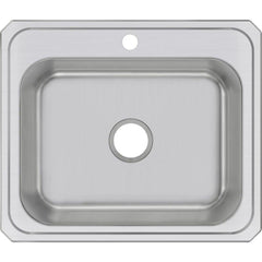 ELKAY Elkay CR25211 Celebrity Stainless Steel 25 x 21-1/4 x 6-7/8 1-Hole Single Bowl Drop-in Sink