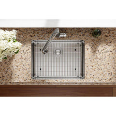ELKAY Elkay ECTSRAD25226TBG0 Crosstown 25 x 22 in. No Hole Stainless Steel Single Bowl Dual Mount Kitchen Sink Kit
