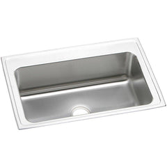 ELKAY Elkay DLRS3322100 Lustertone Classic Stainless Steel 33 x 22 x 10-1/8 Single Bowl Drop-in Sink