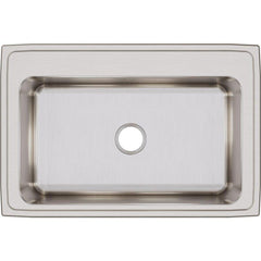 ELKAY Elkay DLRS3322100 Lustertone Classic Stainless Steel 33 x 22 x 10-1/8 Single Bowl Drop-in Sink