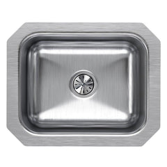 ELKAY Elkay ELUH129 Lustertone Classic Stainless Steel 14-1/2 x 11-3/4 x 7 Single Bowl Undermount Bar Sink