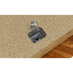 ELKAY Elkay ELUH129 Lustertone Classic Stainless Steel 14-1/2 x 11-3/4 x 7 Single Bowl Undermount Bar Sink