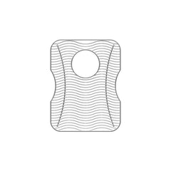ELKAY Elkay LKWOBG1418SS 17 x 13 in. Wavy Wire Bottom Grid Polished Stainless Steel