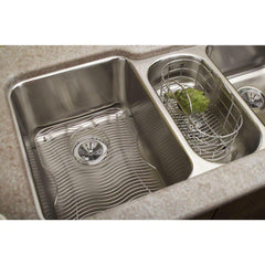ELKAY Elkay LKWOBG1418SS 17 x 13 in. Wavy Wire Bottom Grid Polished Stainless Steel