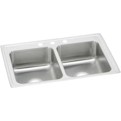 ELKAY Elkay PSR33223 Celebrity Stainless Steel 33 X 22 X 7-1/2 Drop-In Kitchen Sink