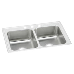 ELKAY Elkay PSR33223 Celebrity Stainless Steel 33 X 22 X 7-1/2 Drop-In Kitchen Sink