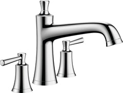 HANSGROHE Hansgrohe 04776000 Joleena Two Handle Roman Tub Faucet in Chrome (Trim Only)