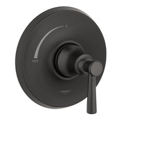 HANSGROHE Hansgrohe 04779670 Joleena Single Handle Pressure Balancing Valve Trim in Matte Black
