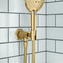HANSGROHE Hansgrohe 04831250 Locarno Hand Shower Holder with Outlet Brushed Gold Optic