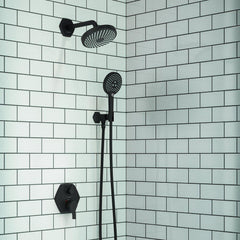 HANSGROHE Hansgrohe 04826670 Locarno 1/2 in. NPT Brass Shower Arm in Matte Black