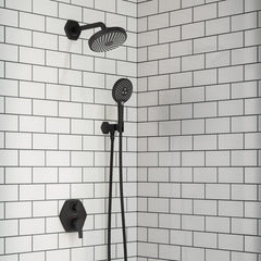 HANSGROHE Hansgrohe 04826670 Locarno 1/2 in. NPT Brass Shower Arm in Matte Black