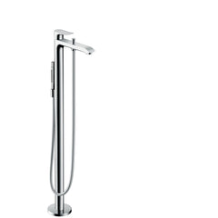 HANSGROHE Hansgrohe 31432001 Metris Single Handle Lever Floor Mount Filler in Polished Chrome Trim