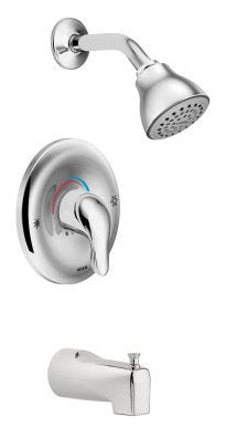 MOEN Moen L2363 Posi-Temp Tub Shower Faucet Wall Mount 1/2 Inch CC
