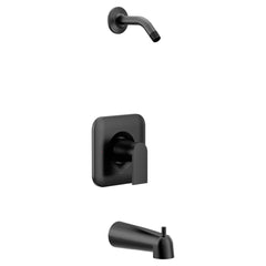 MOEN Moen T2473NHBL Genta Single Handle Bathtub & Shower Faucet in Matte Black (Trim Only)