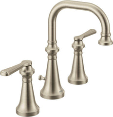 MOEN Moen TS44102BN Colinet Two Handle Widespread Bathroom Sink Faucet in Brushed Nickel
