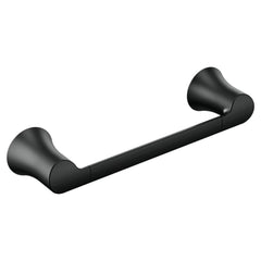 MOEN Moen YB0286BL Doux 9 in. Towel Bar in Matte Black