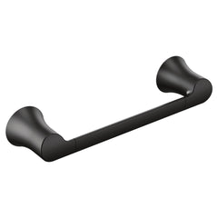 MOEN Moen YB0286BL Doux 9 in. Towel Bar in Matte Black