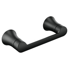 MOEN Moen YB0208BL Doux Wall Mount Toilet Tissue Holder in Matte Black
