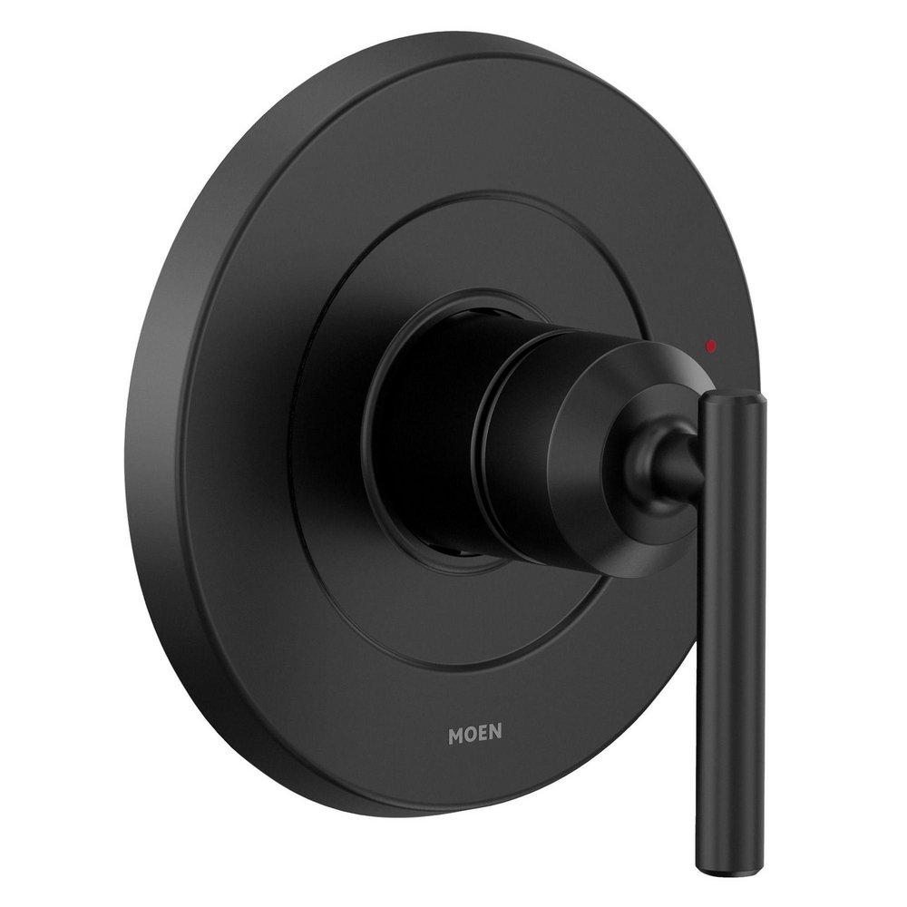 MOEN Moen UT2901BL Gibson Single Handle Pressure Balancing Valve Trim in Matte Black