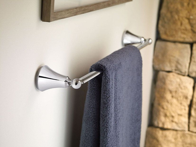 MOEN Moen YB5224CH Wynford 24 in. Towel Bar in Polished Chrome