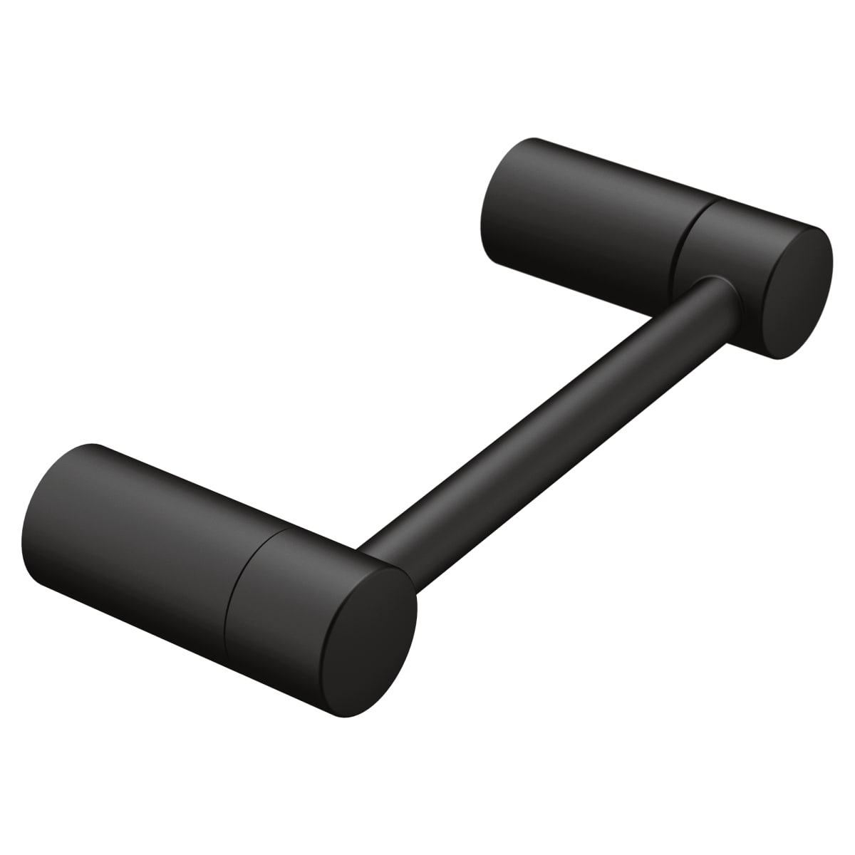 MOEN Moen YB0408BL Align Wall Mount Toilet Tissue Holder in Matte Black