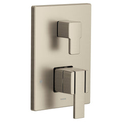 MOEN Moen UTS9011BN 90 Degree Two Handle Pressure Balancing Valve Trim in Brushed Nickel
