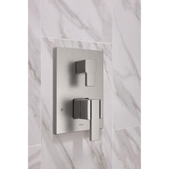MOEN Moen UTS9011BN 90 Degree Two Handle Pressure Balancing Valve Trim in Brushed Nickel