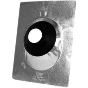 OATEY Oatey 11957 All-Flash 1-1/2 - 3 Galvanized Roof Flashing 18L x 18W Base