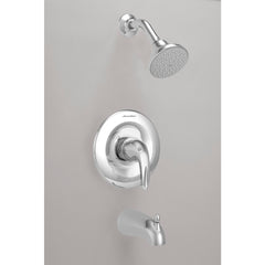 American Standard TU385508.002 Reliant 3 One Handle Single Function Bathtub & Shower Faucet in Polished Chrome (Trim Only)