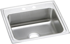 ELKAY Elkay LRAD2219651 Lustertone Classic Stainless Steel 22 x 19-1/2 x 6-1/2 Single Bowl Drop-in ADA Sink