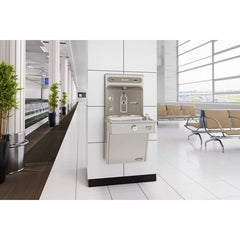 ELKAY Elkay VRCGRN8WSK ezH2O Bottle Filling Station & Single High Efficiency Vandal-Resistant Cooler Non-Filtered Refrigerated Stainless