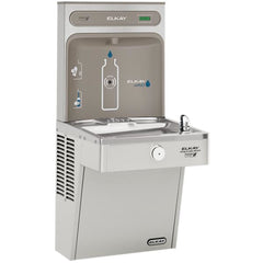 ELKAY Elkay VRCGRN8WSK ezH2O Bottle Filling Station & Single High Efficiency Vandal-Resistant Cooler Non-Filtered Refrigerated Stainless