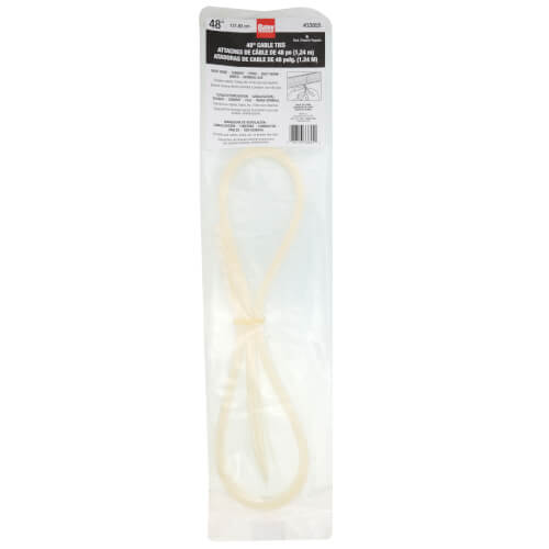 OATEY Oatey 33855 48 Nylon Cable Ties for 15 Diameter (bag of 6)