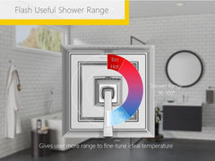 American Standard TU064508.002 Serin Single Handle Multi Function Bathtub & Shower Faucet in Polished Chrome (Trim Only)
