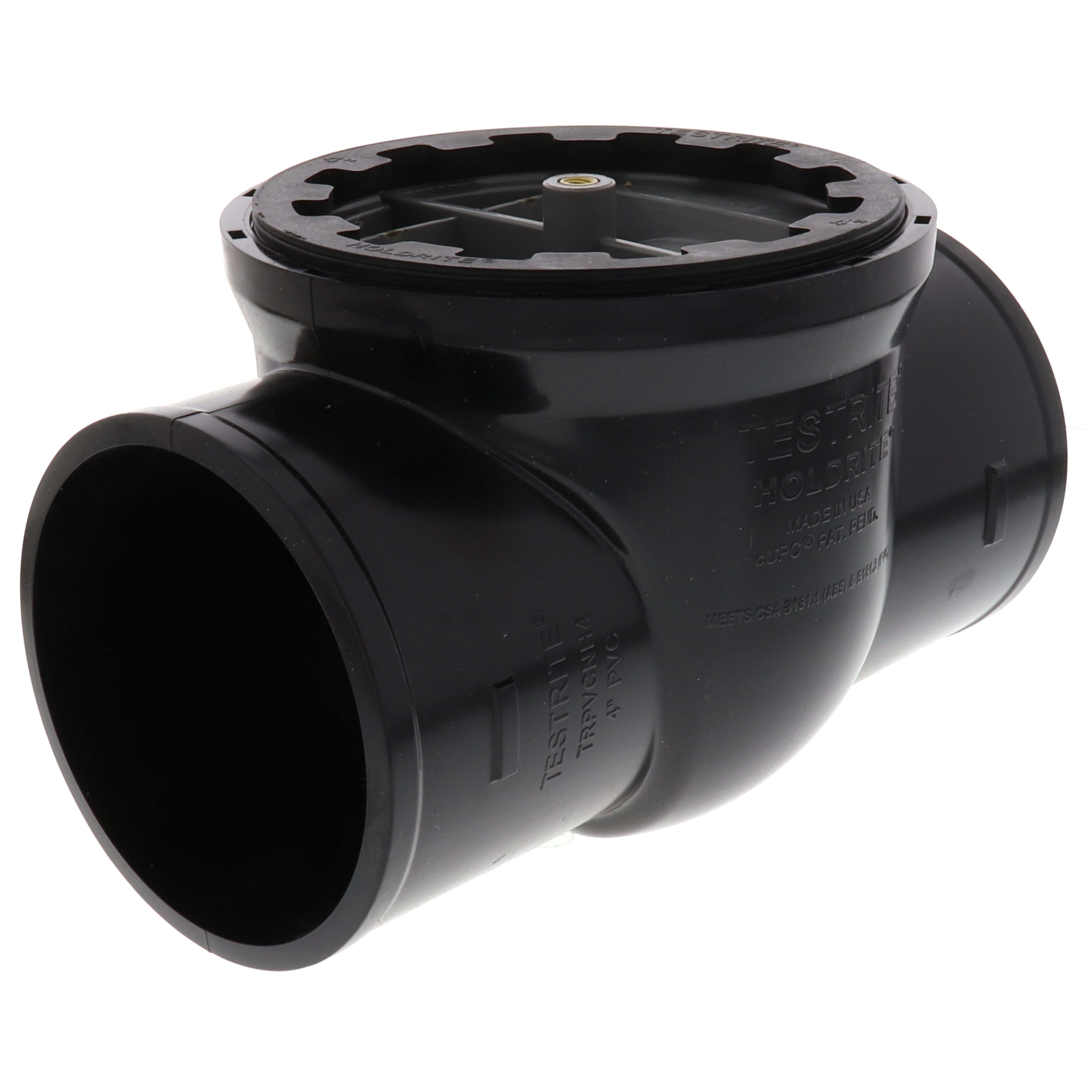 HOLDRITE HoldRite TRPVCNH4A-B 4-in PVC NH Tee Assembled with Brass