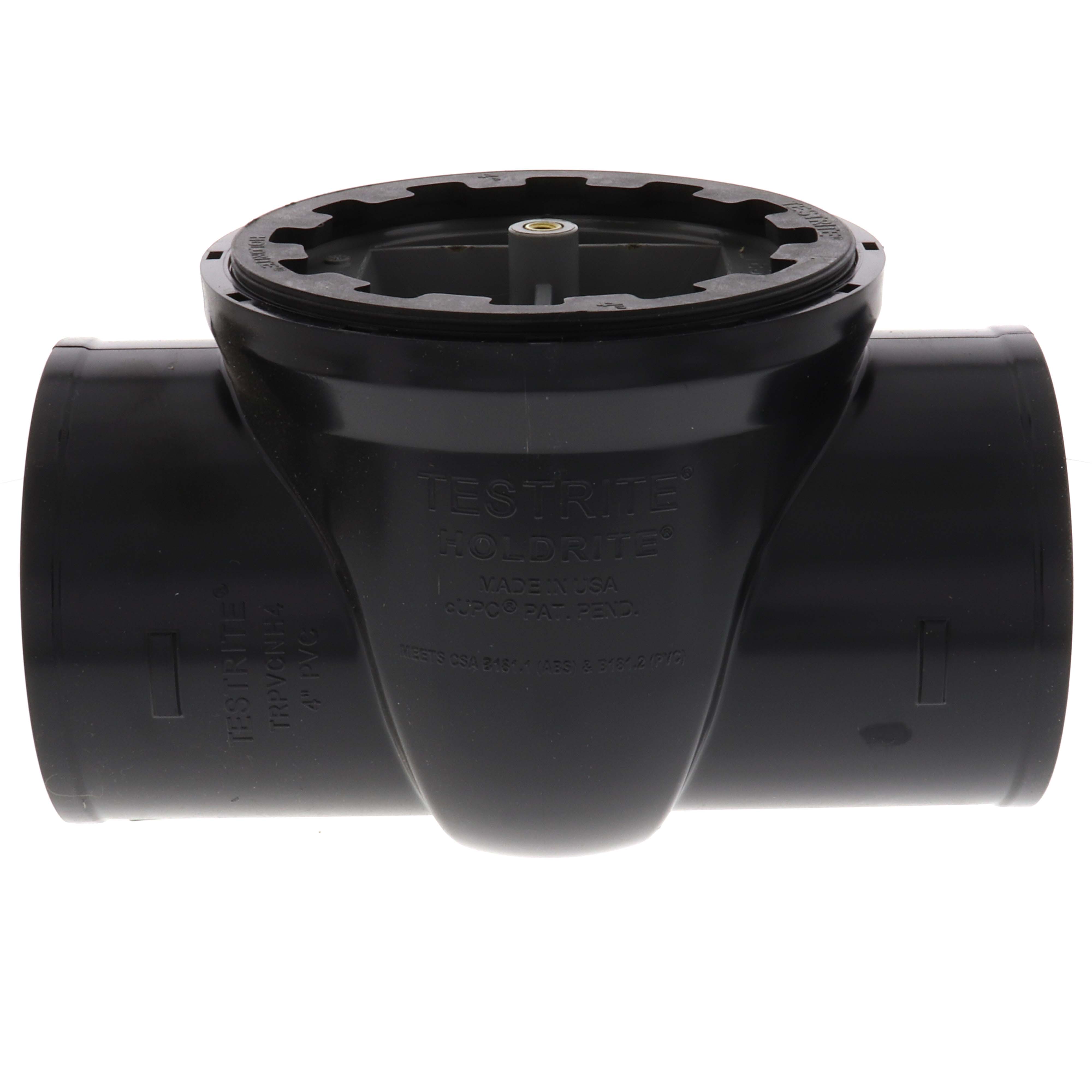 HOLDRITE HoldRite TRPVCNH4A-B 4-in PVC NH Tee Assembled with Brass