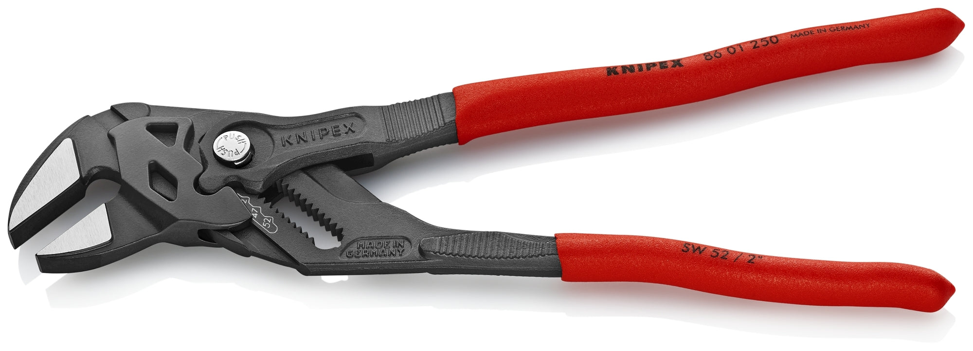 KNIPEX Knipex 8601250 Pliers Wrench 10 in. Non-Slip Plastic Bulk